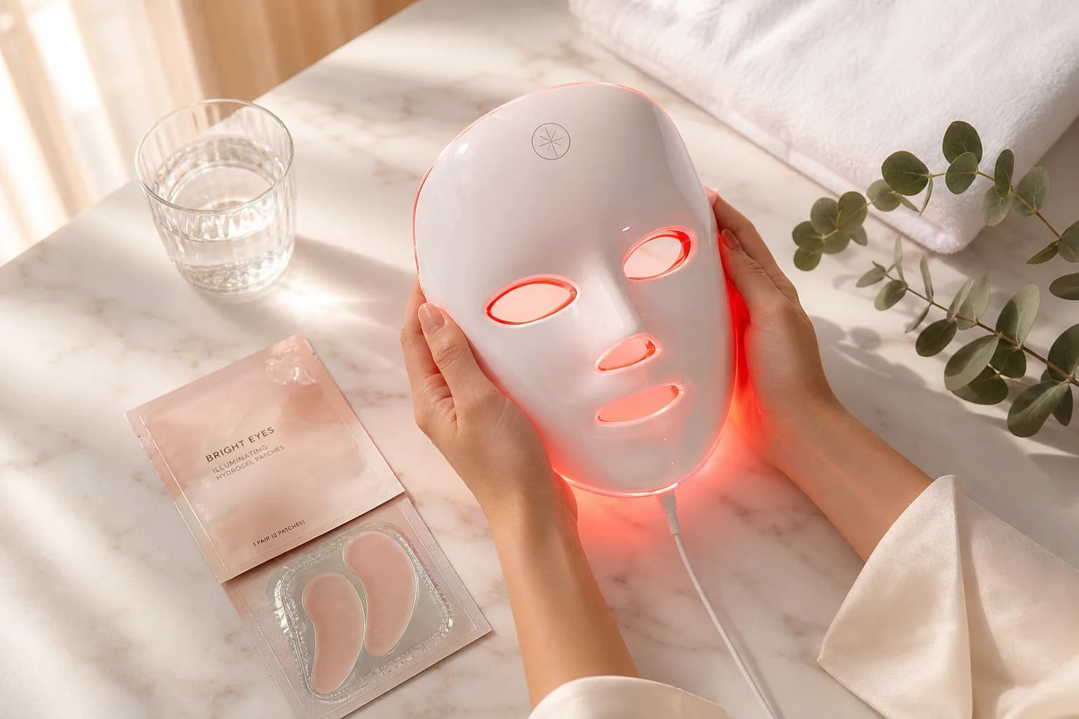 The Morning Ritual Kit — Cooling Globes and Hydrogel Eye Patches