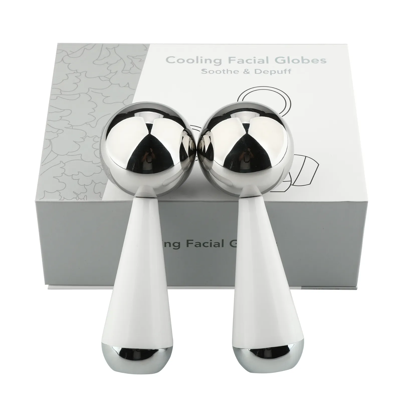 The Morning Ritual Kit — Cooling Globes + Hydrogel Eye Patches